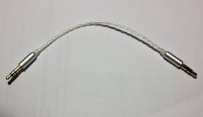 Кабель тато 3.5 стерео — тато 3.5 стерео АУКС шнур 2 м. прозорий, фото 1