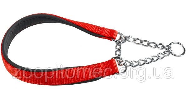 DAYTONA CSS15/45 RED нашийник з металевим ланцюжком для собак Ferplast, фото 1