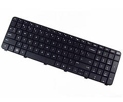 Клавіатура для ноутбуків HP Pavilion dv7-6000 чорна з чорною рамкою RU/US