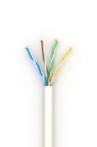 Патч-кабель U/UTP КГПВ-ВП кат.5E 100МГц 4x2хAWG26/7 305м PVC сірий Одескабель