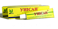 Мазь Унисан при захворюваннях шкіри у тварин (15 г) туба