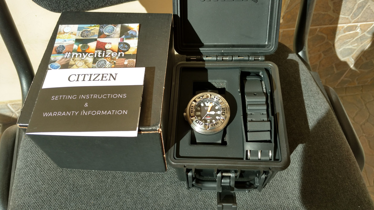 Чоловічий годинник Citizen BJ8050-08E Eco-Drive Professional Diver