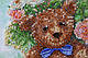 Набір для вишивки бісером Міні Ведмідь-ласун (15 х 15 см) Абрис Арт AM-186, фото 3