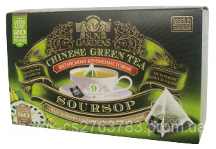 Чай Sun Gardens Soursop (Саусеп),20 пак. (ID#698918900), цена: 53 ...
