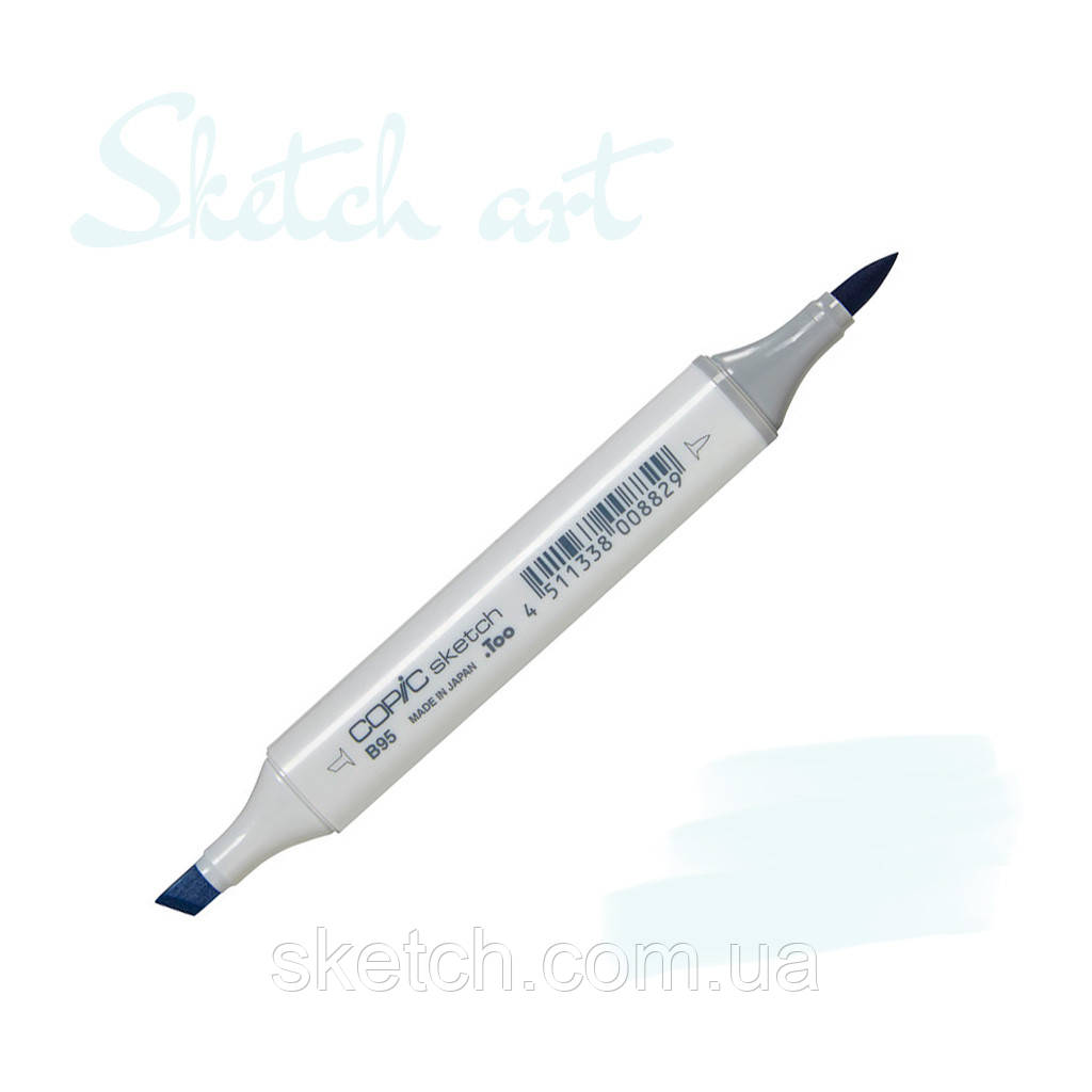Маркер Copic Sketch #B-000 Pale porcelain blue (Пасально-блакитна порцеляна), фото 1