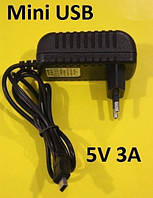 Зарядний 5V 3A Mini USB Для Планшетів