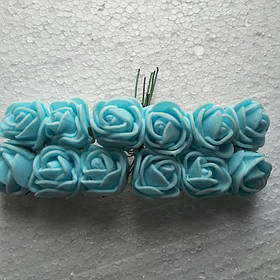 Букетик блакитних трояндочок