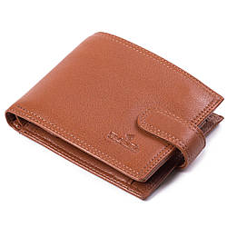 Чоловічий гаманець з візитницею шкіряний Eminsa 1043-12-2 коричневий