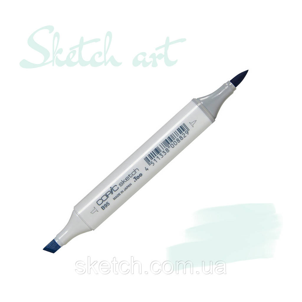  Copic маркер Sketch, #BG-0000 Snow green, фото 1