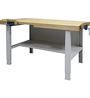 Верстак столярний ВС 21 1200(д)х620(гл)х750-1000(в)