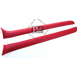 Накладки передніх стійок ВАЗ 2101, 2102, 2103, 2106 (червоні) Lada Classic «AutoElement»