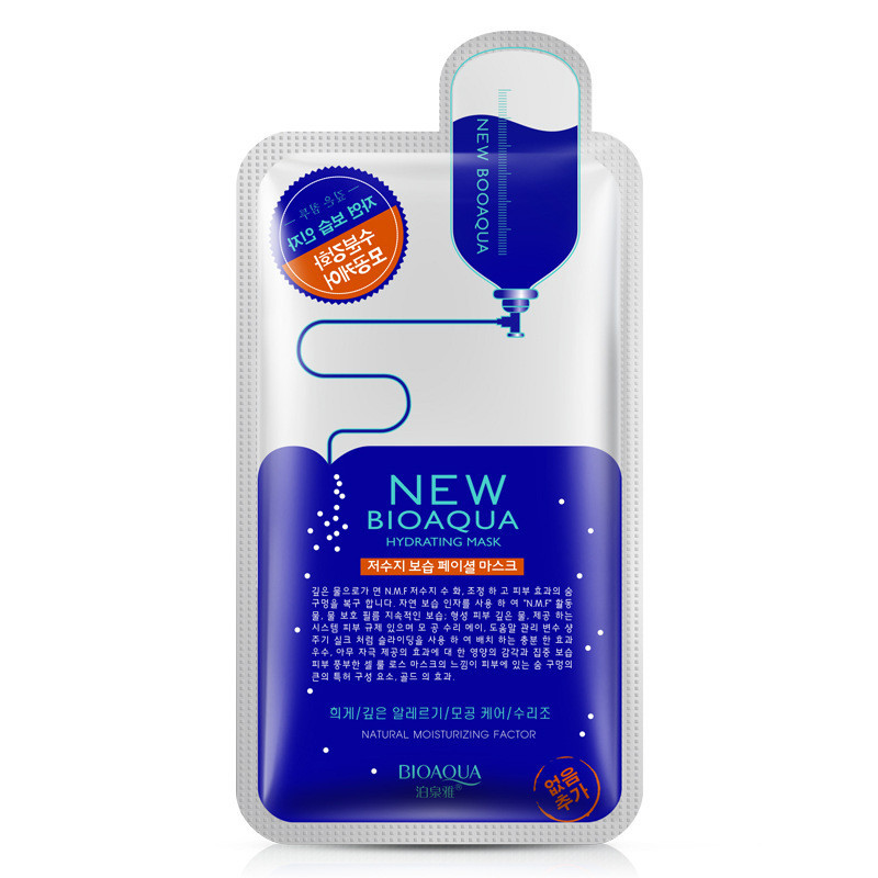 Маска-серветка для особи зволожуюча BIOAQUA Moisturizing Hydrating Facial Mask (30г), фото 1