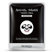 Маска-серветка для особи Панда пом'якшувальна BIOAQUA Animal Panda Mask (30г)