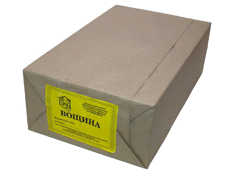 Вощина упаковка 5 кг