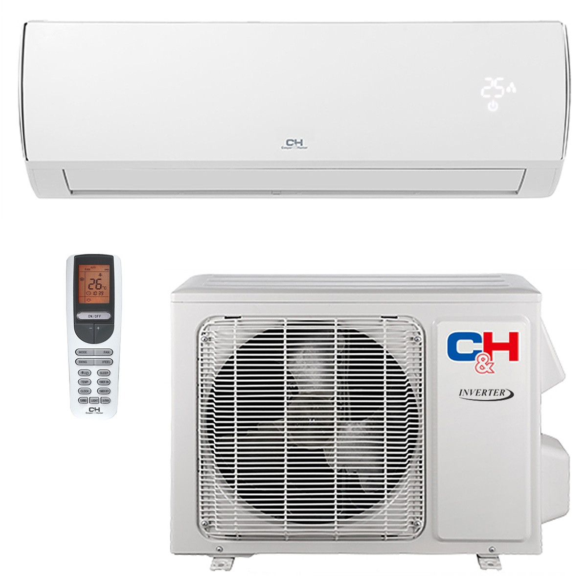 Інверторний кондиціонер спліт-система Cooper&Hunter Veritas Inverter CH-S09FTXQ WI-FI, фото 1