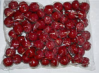 Искусственные яблоки красные упаковка, диаметр 4 см, муляж фруктов, фрукты для декора