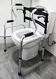 Ходунки-рамки з санітарним оснащенням, арт. KJT909BS, фото 3