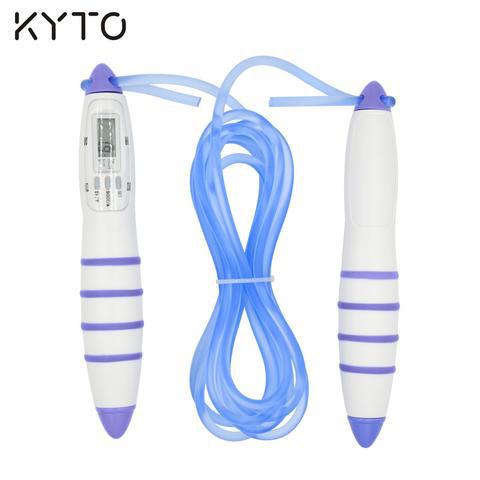 Купить Цифровая скакалка KYTO JPR-2103 (счетчик прыжков, подсчёт ...