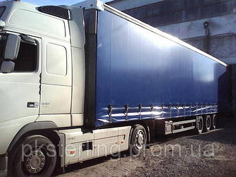 ПВХ тент на контейнери, зерновози, фургони | Виготовлення тентів під замовлення 