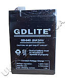 Аккумулятор 6v 4Ah GDLITE, фото 7
