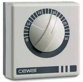 Терморегулятор (термостат) CEWAL RQ-01 електромеханічний для систем опалення