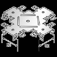 Кронштейн крестообразный (КРАБ) для для гипсокартона