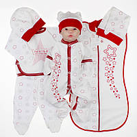 Комплект на виписку новонароджених "Зірочка" — 7 предметів