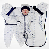 Комплект на виписку новонароджених "Зірочка" — 7 предметів