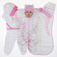 Комплект на виписку новонароджених "Зірочка" — 7 предметів