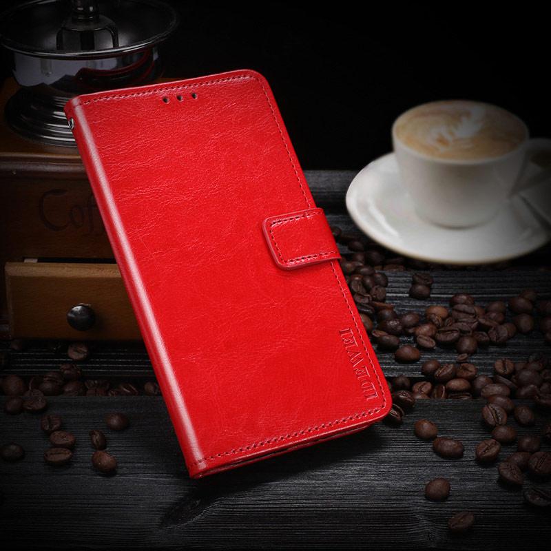 Чохол книжка Idewei для Huawei Y6 Prime 2018 Червоний