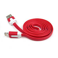 Кабель Lightning/USB різні кольори 1м:Червоний