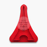 3D форми для пряників — Вирубка "Зубик", фото 5