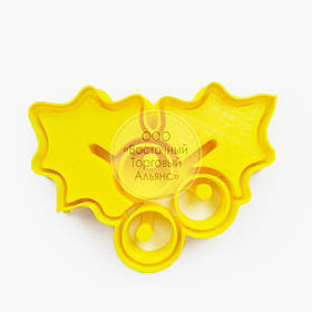 3D-форми для пряників — Вирубка "Віточка Падуба"