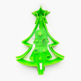 3D-форми для пряників — Вирубка "Ялинка" висота 10 см