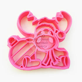 3D-форми для пряників — Вирубка "Оленя з Іграшкою"