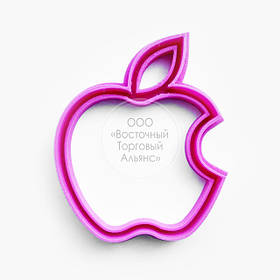 3D-форми для пряників — Вирубка "Логотип Apple"