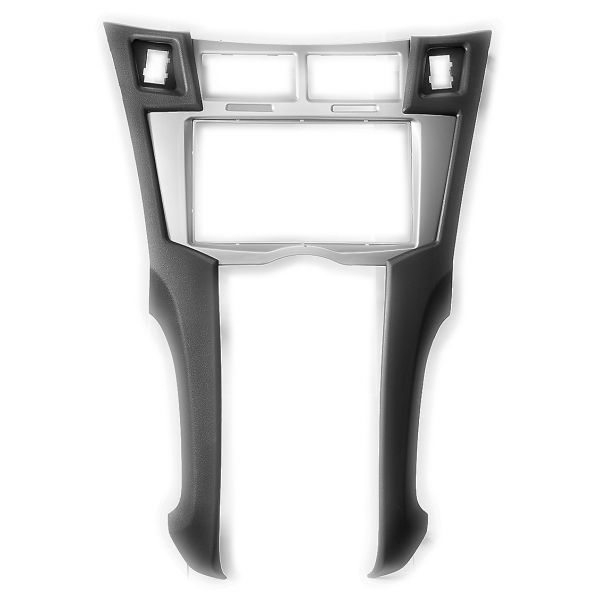 Перехідна рамка CARAV 11-100 для TOYOTA Yaris,Vitz, Platz 2005-2010 (Silver & Black)