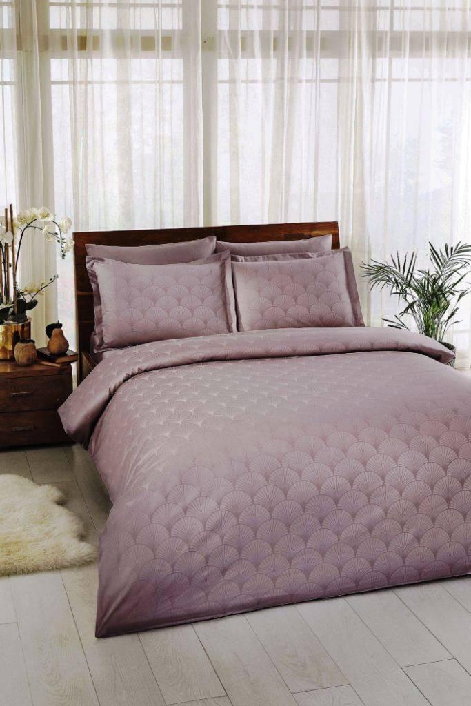 Постільна білизна TAC jakar Cross PVC двоспальна — євро, синій