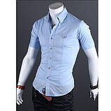 Чоловіча сорочка з коротким рукавом, фото 3