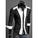 Сорочка чоловіча в модному дизайні, фото 3