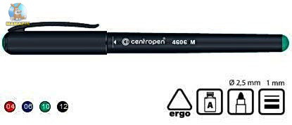 Маркер "Centropen" CD-Pen, синій 77421/4606
