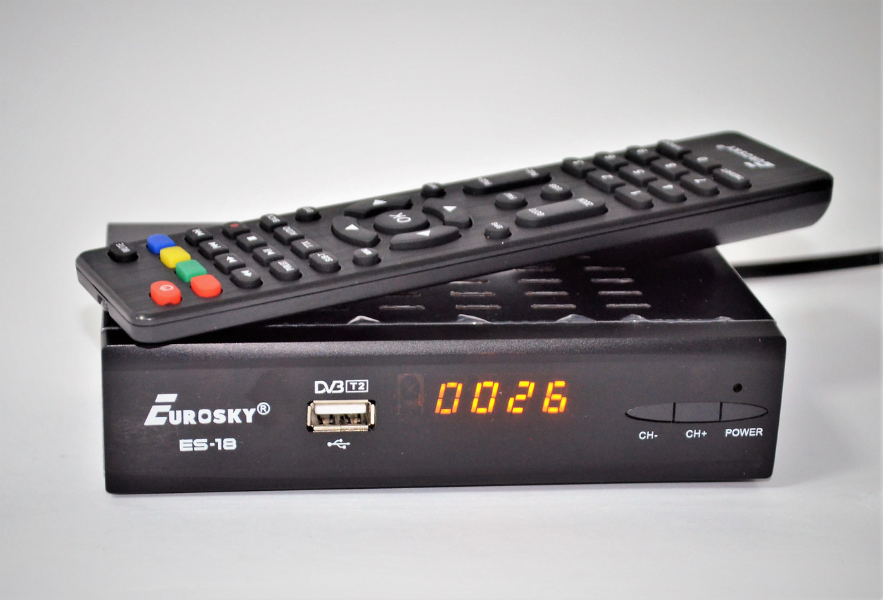 EUROSKY ES-18 IPTV — Т2 Тюнер DVB-T2