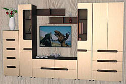 Набір меблів для вітальні МС Стиль No1 (Компаніт) 3400х464х1950мм