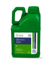 Фунгіцид Фенікс Дуо 5 л Двокомпонентний системний фунгіцид для пшениці, ріпаку, яблуні, соняшника, фото 1