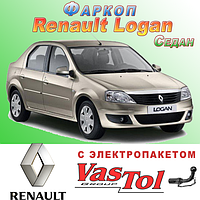 Фаркоп Renault Logan (причіпний Рено Логан Седан)
