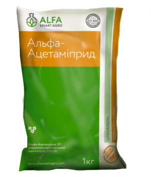 Інсектицид Альфа Ацетаміприд (1 кг) для сільгосп і несельхо угідь для знищення комах і паразитів, фото 1