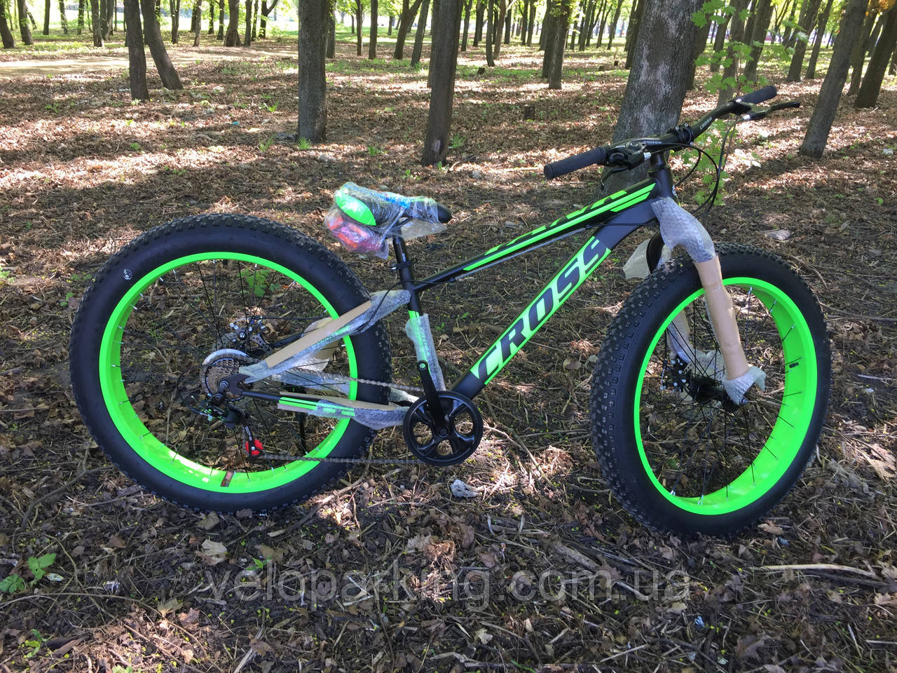 Велосипед позашляховик фетбайк Cross Tank 26 (fatbike) 2018 All