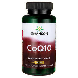 Swanson CoQ-10 Ультра Мега коензим Q10, 120 мг 100 капс