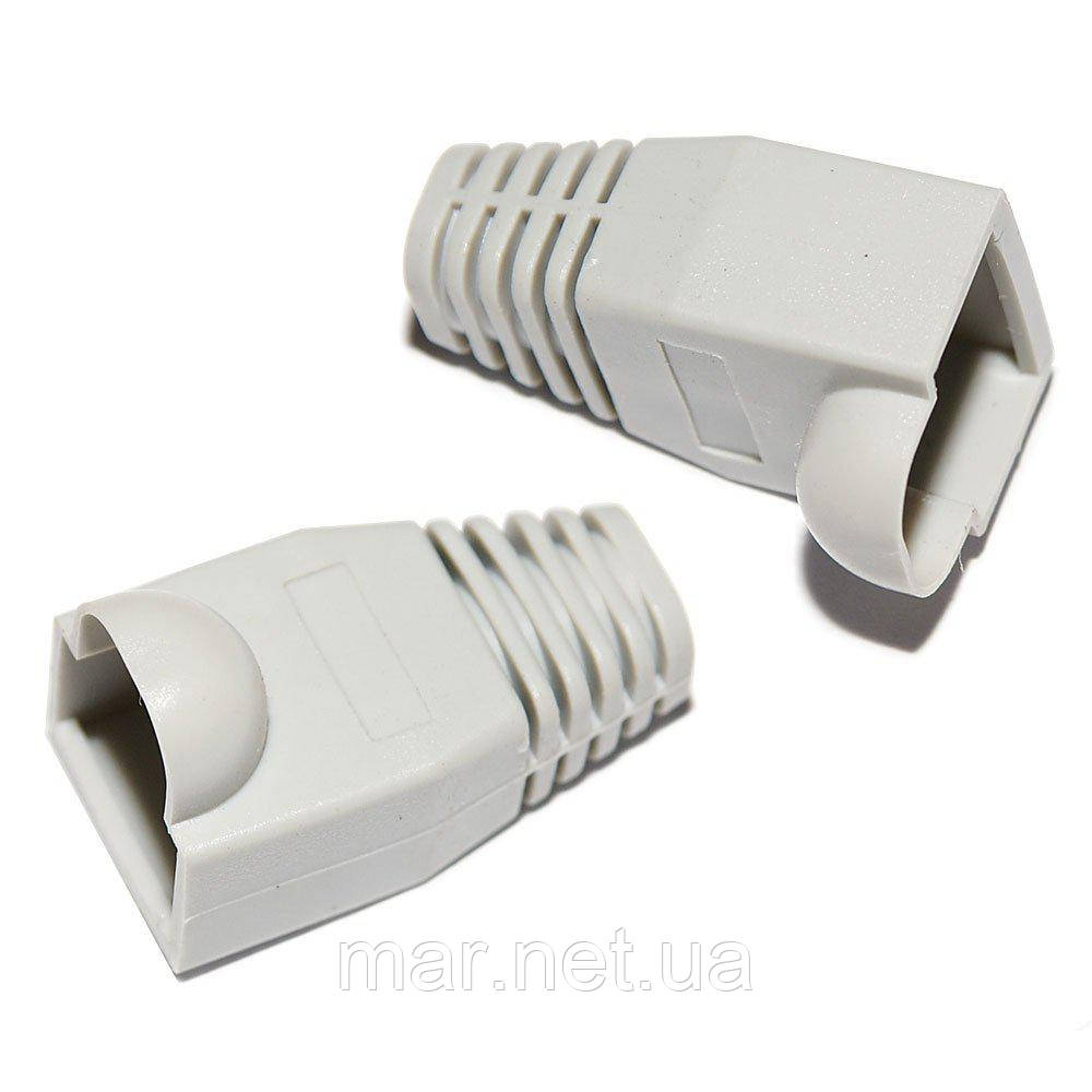 Ковпачок ізолюючий RJ-45 сірі, упаковка 100 шт.