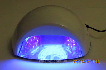 Лампа  LED+ CCFL  для наращивания ногтей цвет  "шампань" перламутровый